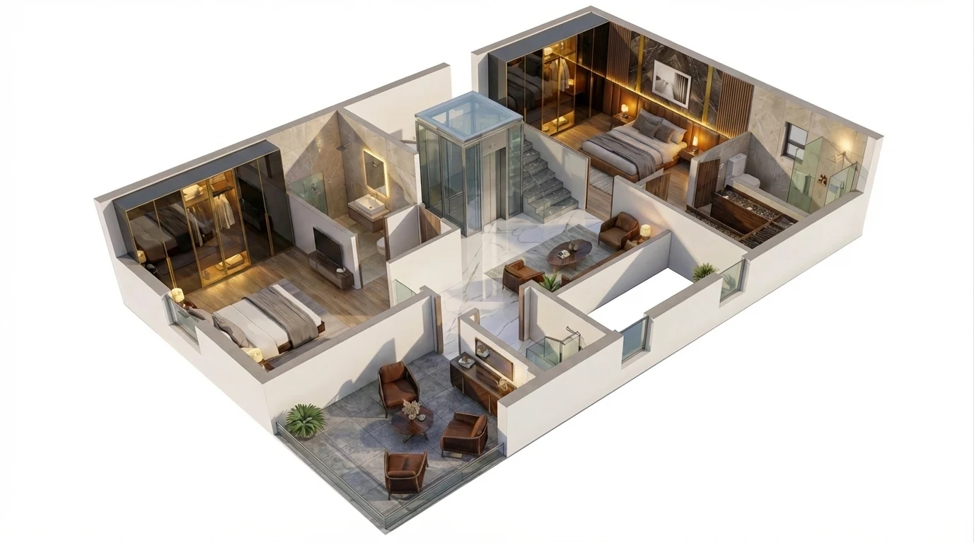 Haven East – First Floor (4 BHK)
