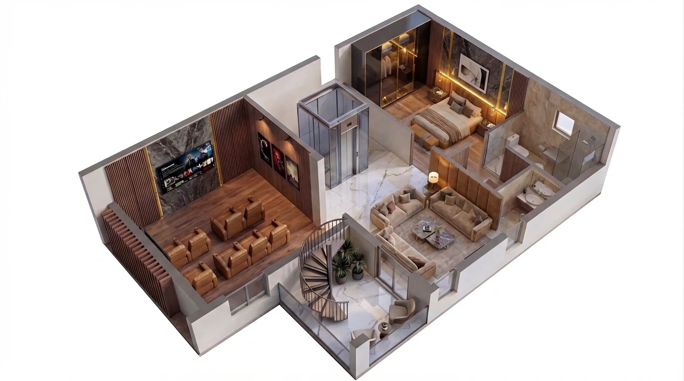 Haven East – Second Floor (4 BHK)